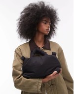 Ona mini soft nylon multiwear crossbody bag in black