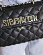 Bfreya quilted cross body bag in black