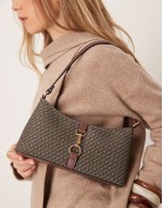 medium 90s monogram shoulder bag with dogclip hardware