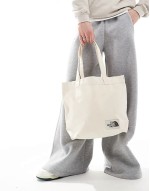 Camper Van logo tote bag in ecru