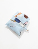 nylon shopper tote bag in get ready with me print